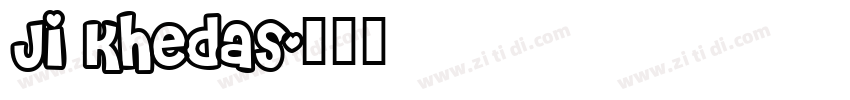Ji Khedas字体转换